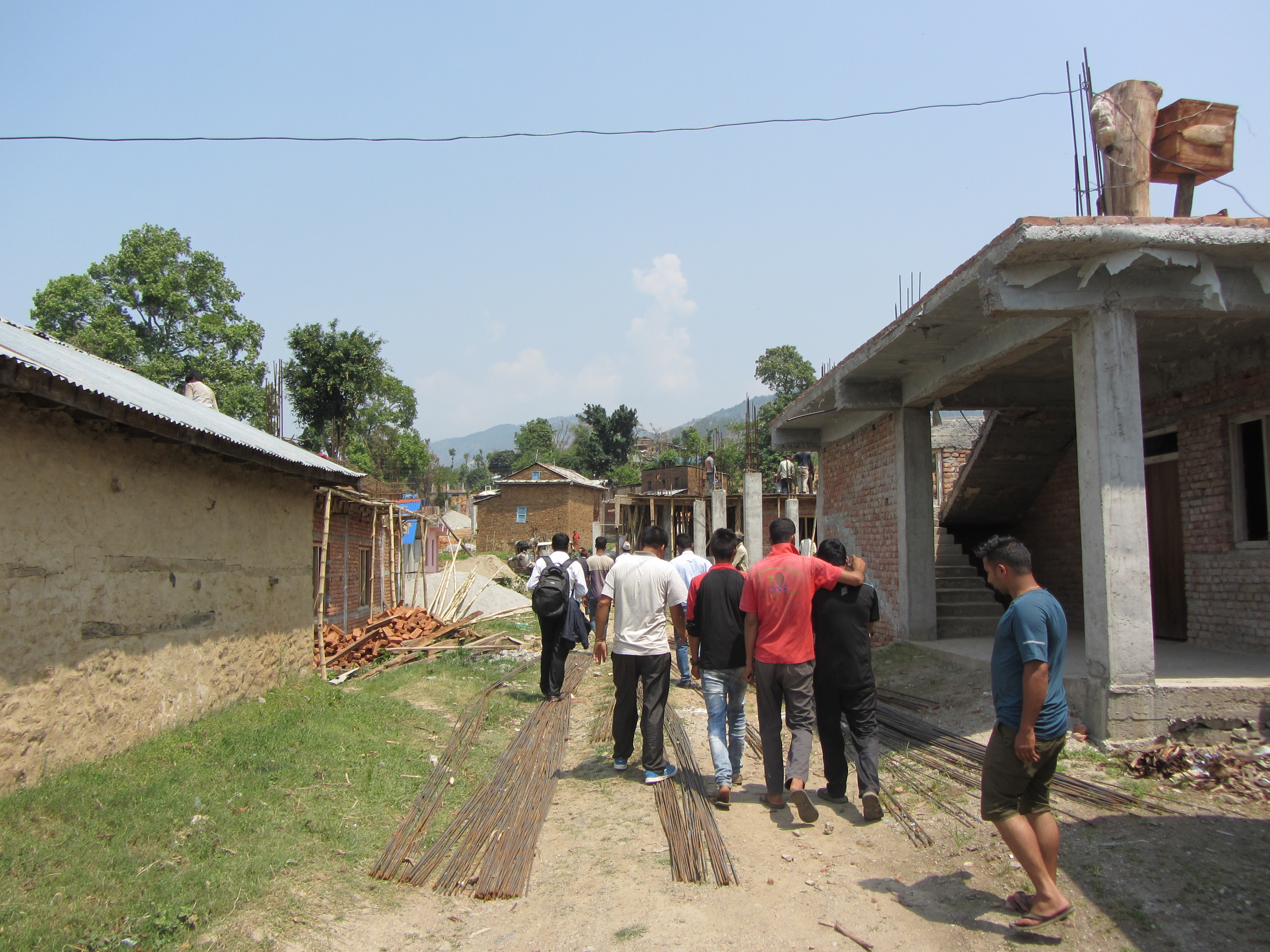 Giranchaur: Erdbeben-Wiederaufbau hoffnungsvoll unterwegs